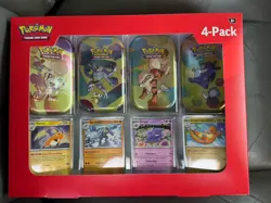 TCG Scarlet & Violet 151 Mini Tins 4 Pack SEALED Pokemon TCG X 1 - Image 1