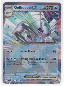 Golisopod ex (Double Rare) 050/182 Pokemon Scarlet & Violet Paradox Rift NM - Image 1