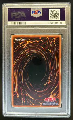 2025 Yugioh Japanese Art Coll Dark Magician Girl Dragon Secret #QCAC-JP020 PSA 7 - Image 2