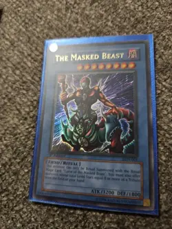 Yugioh - The Masked Beast LON-001 1st Edition Ultra Rare NM - Image 2
