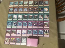 Yu-Gi-Oh Icejade deck Comes Sleeved And Deck Box lot 01 - Image 1