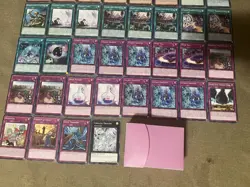 Yu-Gi-Oh Icejade deck Comes Sleeved And Deck Box lot 01 - Image 2