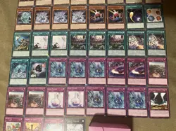 Yu-Gi-Oh Icejade deck Comes Sleeved And Deck Box lot 01 - Image 3