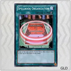 Spellbook Organization - GLD5-EN041 - Common Yugioh - Image 1