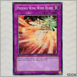 Phoenix Wing Wind Blast - SDOK-EN033 - Common 1st Edition Yugioh - Image 1