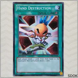 Hand Destruction - SDOK-EN028 - Common 1st Edition Yugioh - Image 1