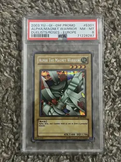 Yu-Gi-Oh Magnet Warrior Set DOR-001/002/003 Alpha, Beta, Gamma - Image 5