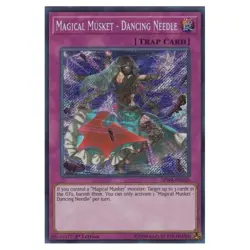 Magical Musket - Dancing Needle Yu-Gi-Oh! SPWA-EN026 1st Secret Rare - Image 1