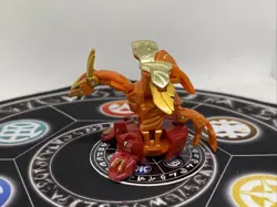 Bakugan BakuTech Pyrus G-Ganorada & Card Japan Import MG Rare - Image 4