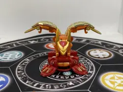 Bakugan BakuTech Pyrus G-Ganorada & Card Japan Import MG Rare - Image 5