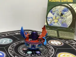 Bakugan Aquos Preyas II Angelo Diablo & Card Painted Anime Accurate HTF - Image 4