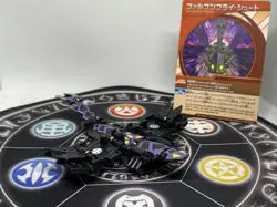 Bakugan Battle Brawlers Darkus Falcon Fly & Ability Card MG Japan Import Rare - Image 1