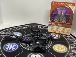 Bakugan Battle Brawlers Darkus Falcon Fly & Ability Card MG Japan Import Rare - Image 2