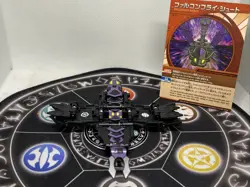 Bakugan Battle Brawlers Darkus Falcon Fly & Ability Card MG Japan Import Rare - Image 3