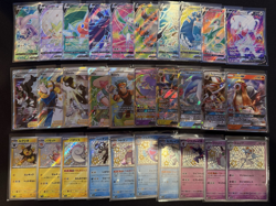 Lot of 150 Pokemon Cards V/VMAX/EX/Full Art/GX/Trainer/Holos Modern Collection - Image 2