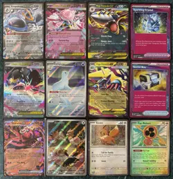 POKEMON MEGA EVOLUTIONS PHANTASMAL FLAMES FULL ART ILLUSTRATION RARE CARD LOT !! - Image 1