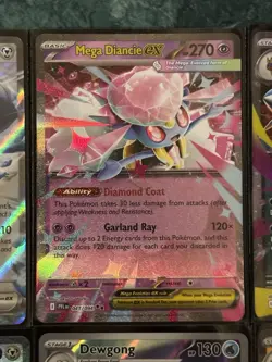 POKEMON MEGA EVOLUTIONS PHANTASMAL FLAMES FULL ART ILLUSTRATION RARE CARD LOT !! - Image 3