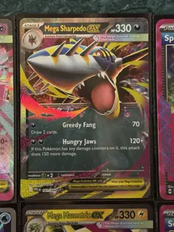 POKEMON MEGA EVOLUTIONS PHANTASMAL FLAMES FULL ART ILLUSTRATION RARE CARD LOT !! - Image 4