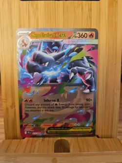 Mega Charizard 013 Phantasmal Flames Pokemon Trading Card - NM - Image 1