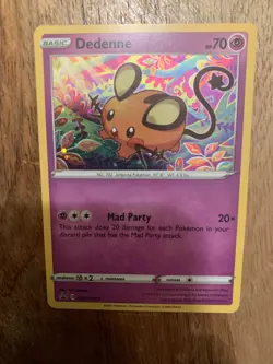 Pokemon SWSH: Sword & Shield Promo Cards #SWSH080 Dedenne Promo - Image 1