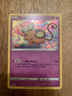 Pokemon SWSH: Sword & Shield Promo Cards #SWSH080 Dedenne Promo - Image 3