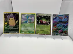Pokemon Cards Lot Of 4 (all Damaged And Holos) - Image 1