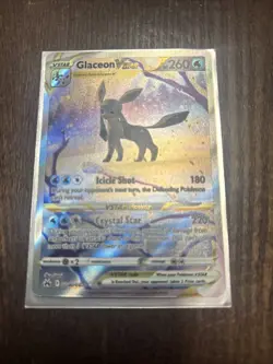 Pokemon TCG Crown Zenith Galarian Gallery Glaceon VSTAR Holo Card GG40/GG70 - Image 1