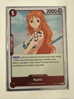 ONE PIECE 28 CARD LOT OP01 ROMANCE DAWN PRE-ERRATA NAMI TONY TONY CHOPPER UTA - Image 2