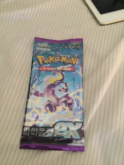 Pokemon Card Violet ex sv1V Factory SEALED Korean Booster Pack Scarlet & Violet - Image 1