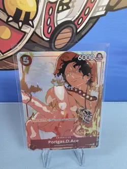 Portgas.D.Ace (Gift Collection 2023) PR One Piece Promotion Cards P-028 NM - Image 1