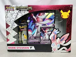DARK SYLVEON V Box Promo Cards & Booster Packs Pokemon CELEBRATIONS 2021 - Image 1