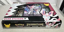 DARK SYLVEON V Box Promo Cards & Booster Packs Pokemon CELEBRATIONS 2021 - Image 5