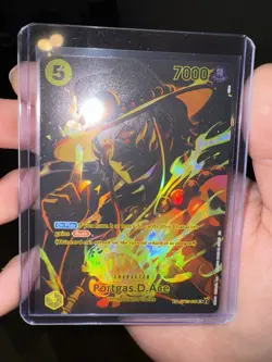 Portgas D. Ace Legacy of the Master One Piece Card SR/SP OP12 ST13-011 - Image 1