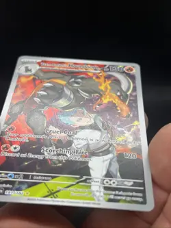 Pokemon TCG Dri Team Rockets Houndoom Illustration Rare Card 191/182 - Image 3