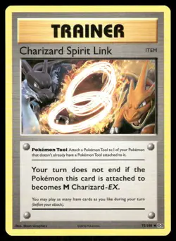 Charizard Spirit Link 75/108 Evolutions Pokemon TCG trading card - Image 1