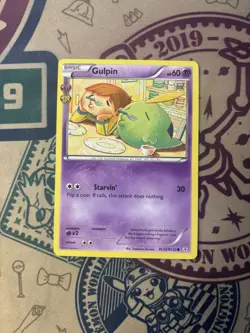 Pokemon TCG Gulpin RC12/32 Generations Radiant Collection Common Card - Image 3