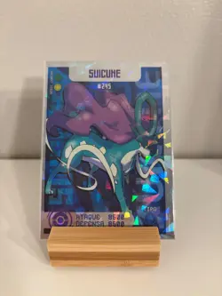 Pokemon Spanish Pokedex Card: Suicune - Image 1