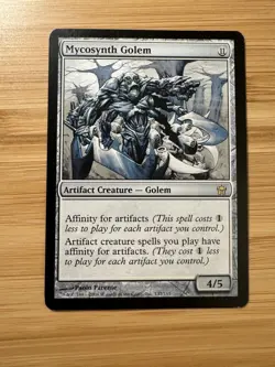 Mycosynth Golem - Fifth Dawn - Rare - Lightly Played - Magic: The Gathering - Image 1
