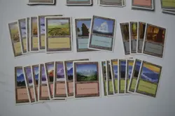 276 Vintage White Border Lands Lot MP-NM - Magic the Gathering MTG Revised, etc. - Image 2