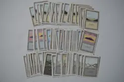 276 Vintage White Border Lands Lot MP-NM - Magic the Gathering MTG Revised, etc. - Image 4
