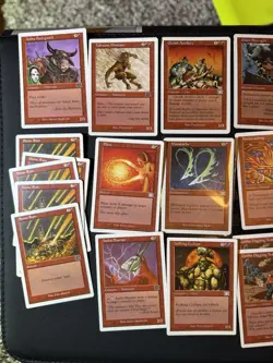 MTG Set VI 1999 Red/White Manabarbs.. Etc - Image 2