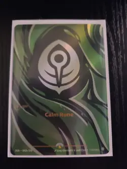 Riftbound Calm Rune Promo Foil Near Mint English - Image 2