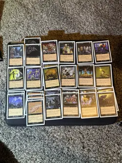 MTG Set VI Black/White Lot Of 28 Clean 1999 - Image 1
