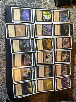 MTG Set VI Black/White Lot Of 28 Clean 1999 - Image 2