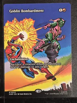 Goblin Bombardment (Borderless) Marvel Universe Eternal-Legal Regular - Image 1