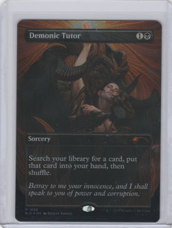 Demonic Tutor (Rainbow Foil) Secret Lair Drop Foil - Image 1