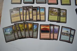 110 Vintage Black Border Lands Lot MP-NM - Magic the Gathering MTG - Image 3