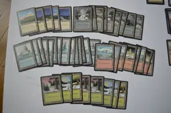 110 Vintage Black Border Lands Lot MP-NM - Magic the Gathering MTG - Image 4