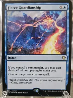 Fierce Guardianship - Commander 2020 (C20) | Near Mint [MTG] - Image 1