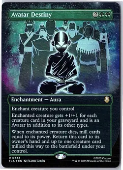 Avatar Destiny (Borderless) R Avatar: The Last Airbender 333 FOIL Near Mint - Image 1